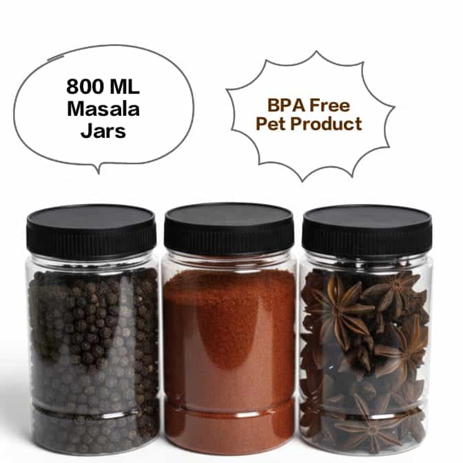 800 Ml Spice Jars without spoons thumbnail 2