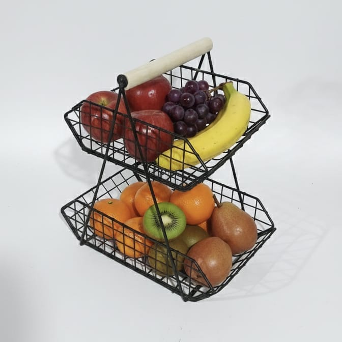 Super Stylish 2 Tier Basket - Image 1